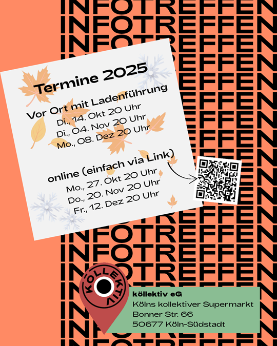 Du betrachtest gerade Infotreffen mit Ladenführung