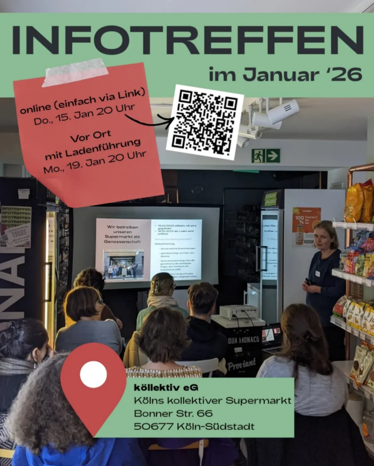 Mehr über den Artikel erfahren Infotreffen mit Ladenführung