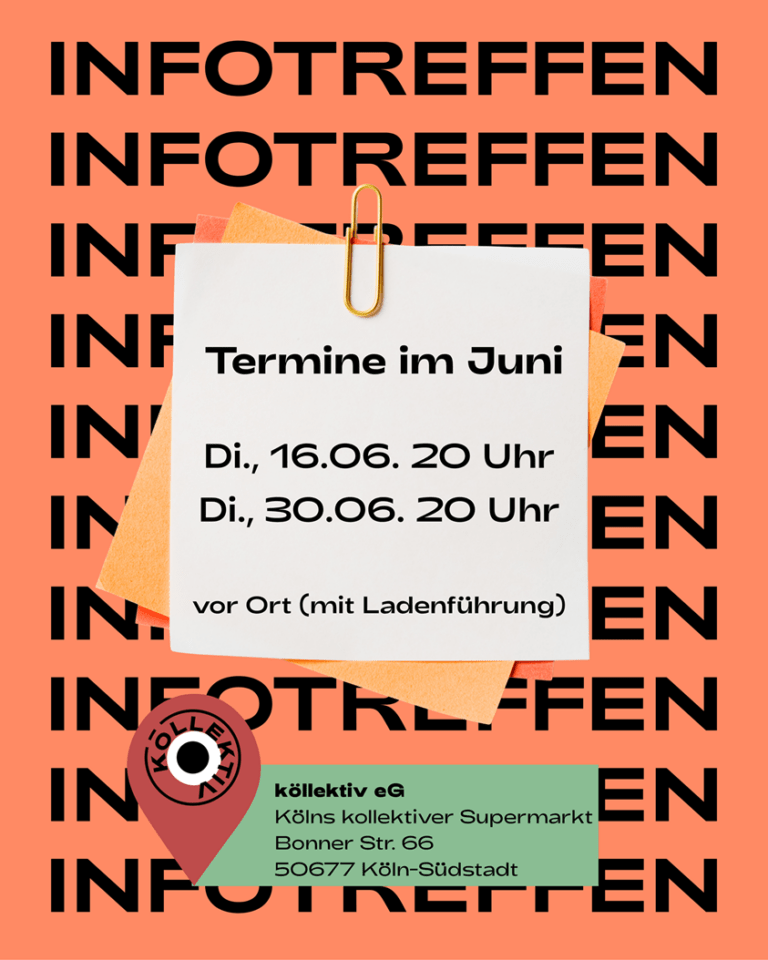 Mehr über den Artikel erfahren Infotreffen mit Ladenführung
