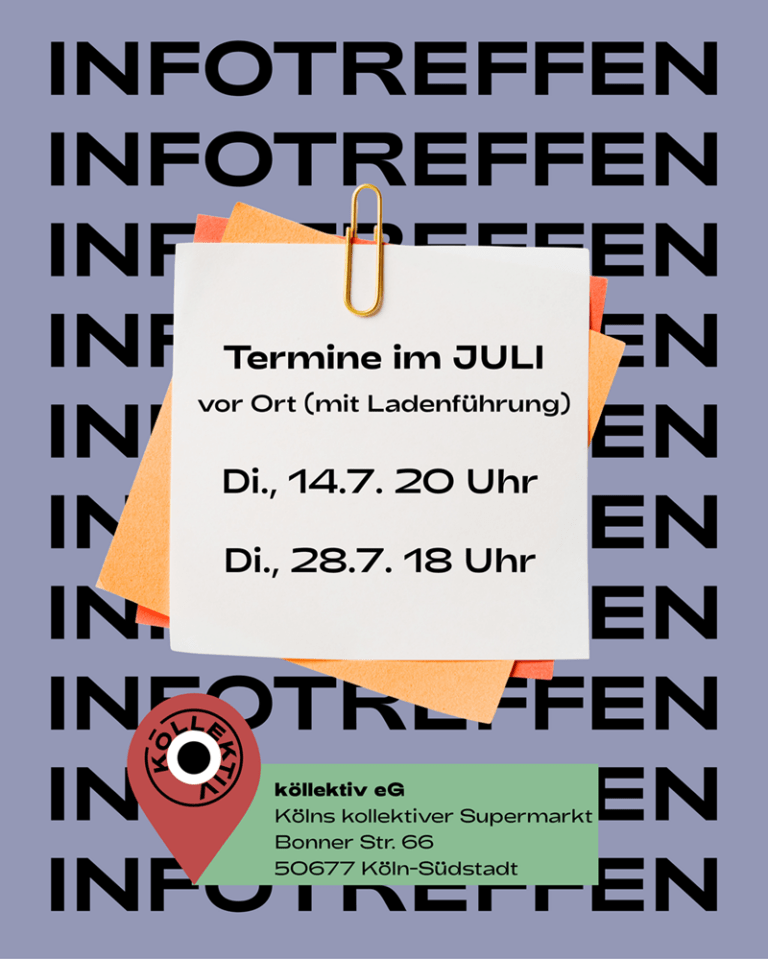 Mehr über den Artikel erfahren Infotreffen mit Ladenführung